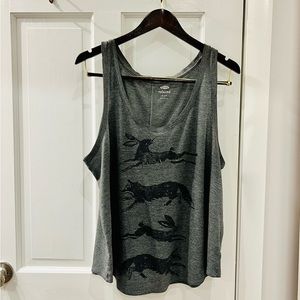 Old Navy | Gray Waffle Knit Sleep Tank - Size XL - GUC